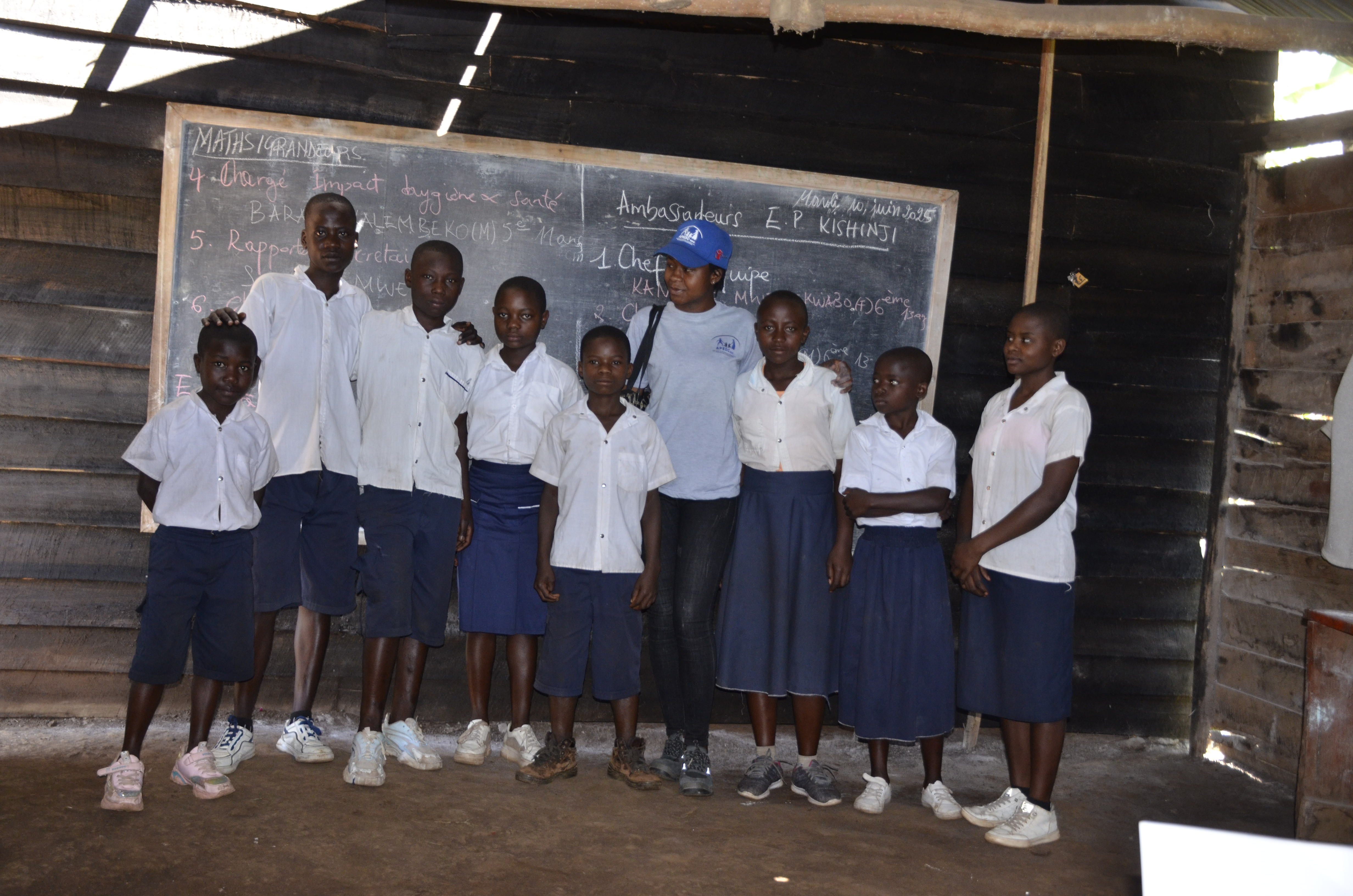 Répartition  de responsabilité des élèves ambassadeurs