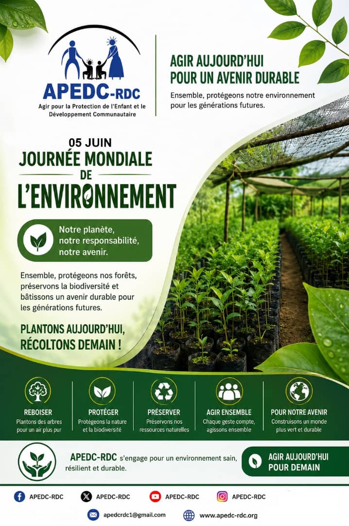 Journée mondiale de l’environnement 
