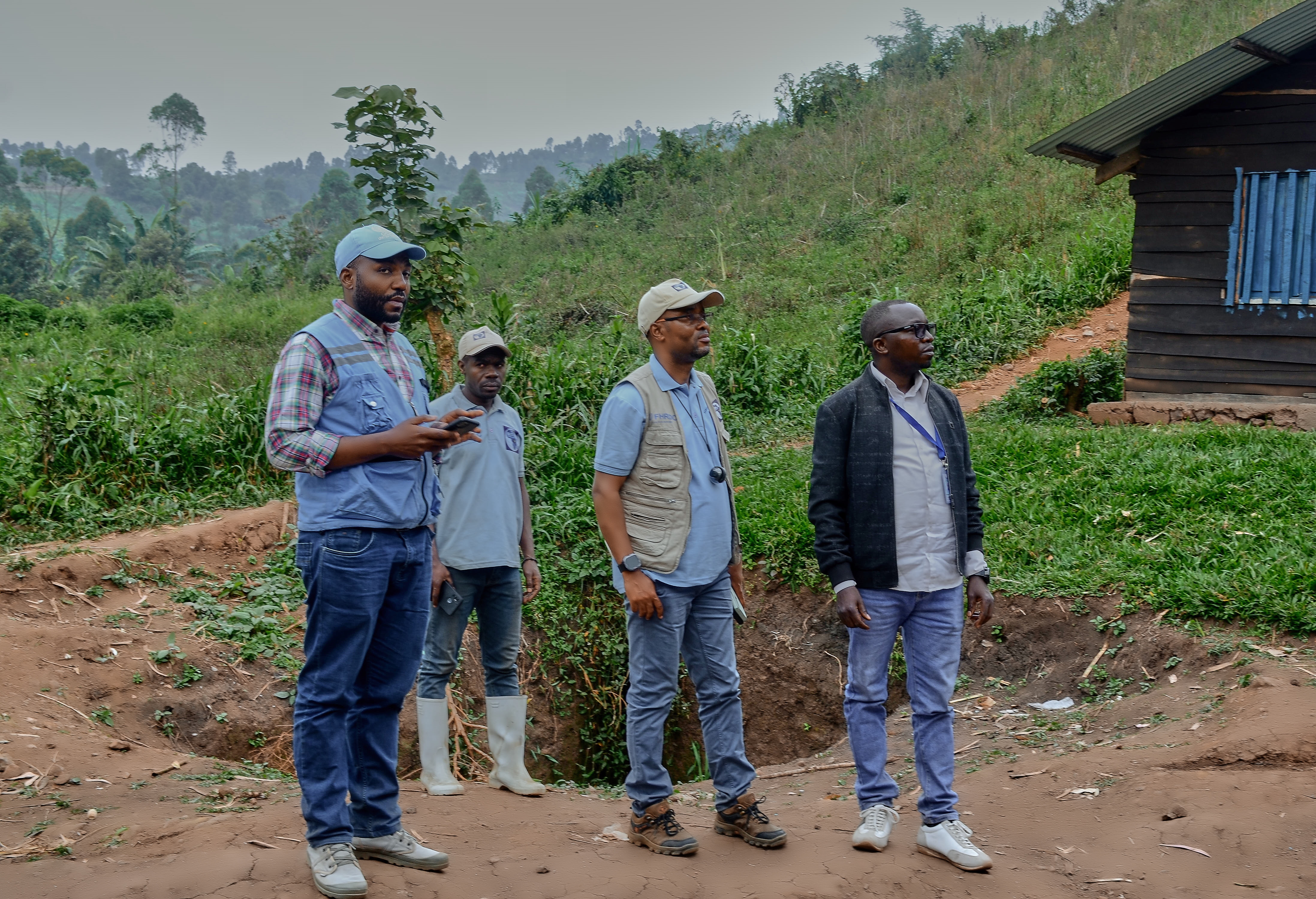 Visite d’évaluation du Fonds Humanitaire à Minova
