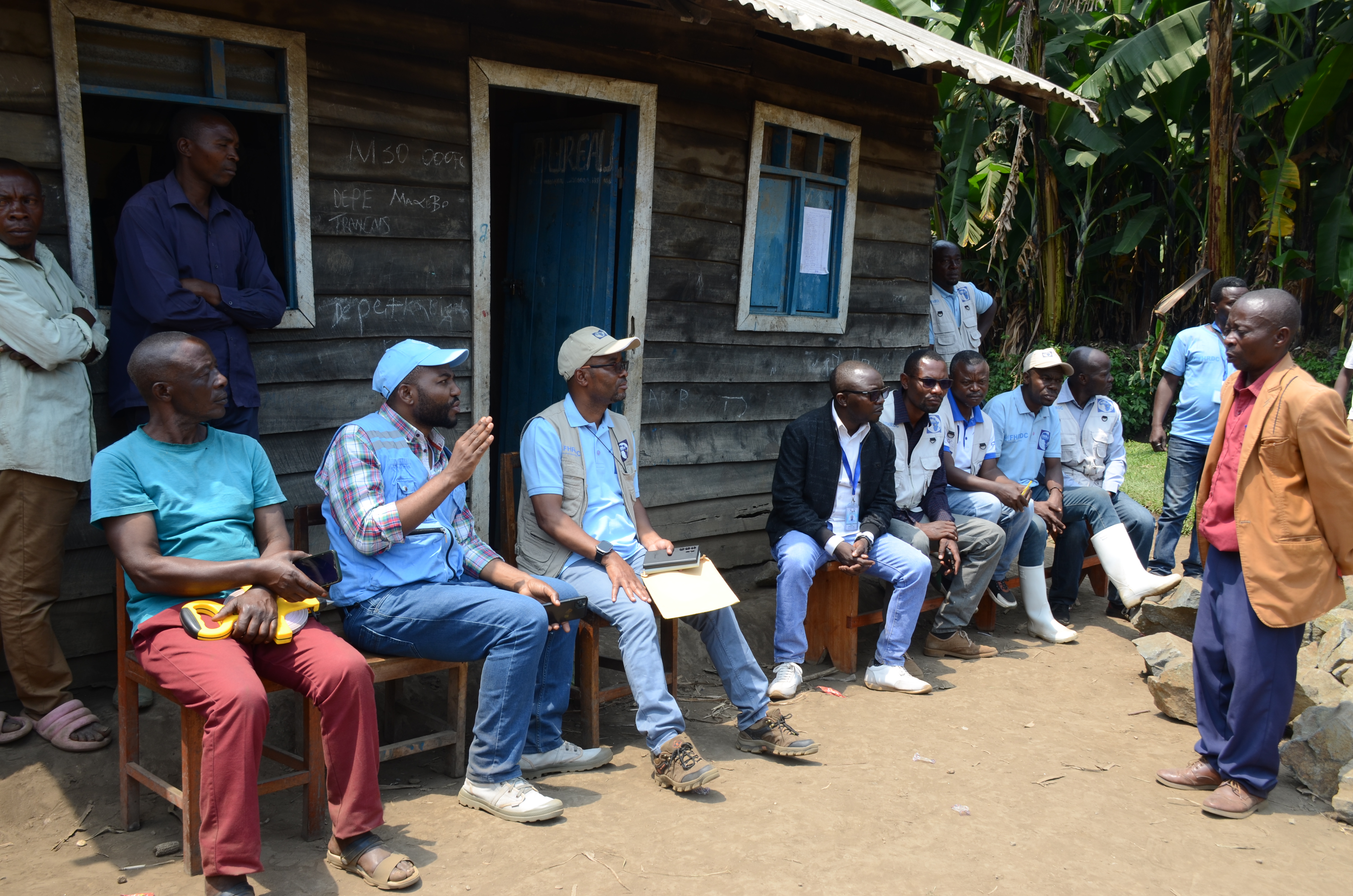 Visite d’évaluation du Fonds Humanitaire à Minova