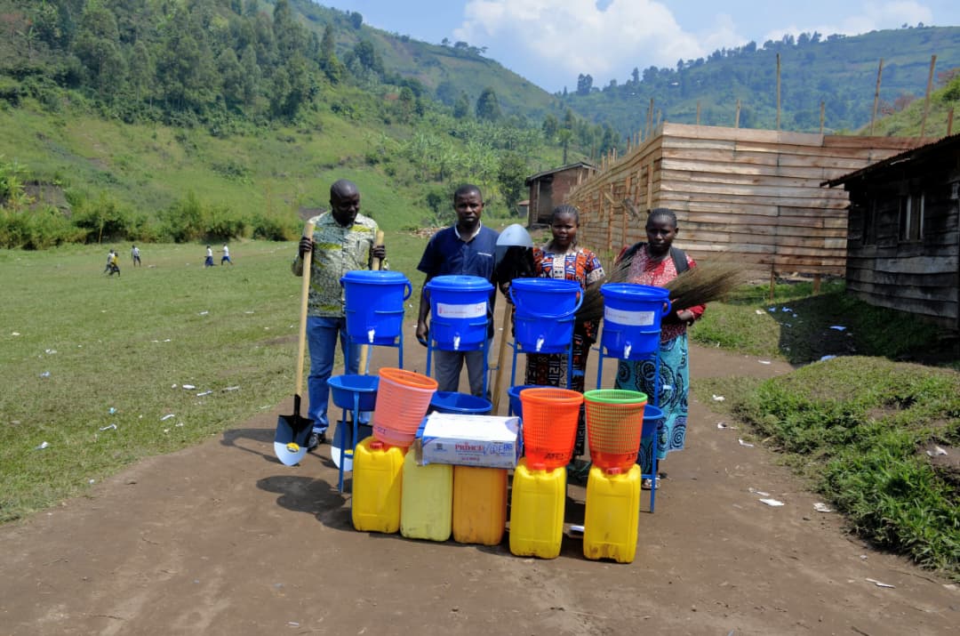 Distribution de kits d’hygiène et matériels didactiques